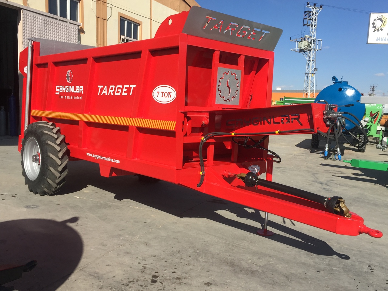TARGET 10 TON HYDRAULIC PUSH MANURE SPREADER - Manure spreader: picture 2 TARGET 10 TON HYDRAULIC PUSH MANURE SPREADER - Manure spreader: picture 2