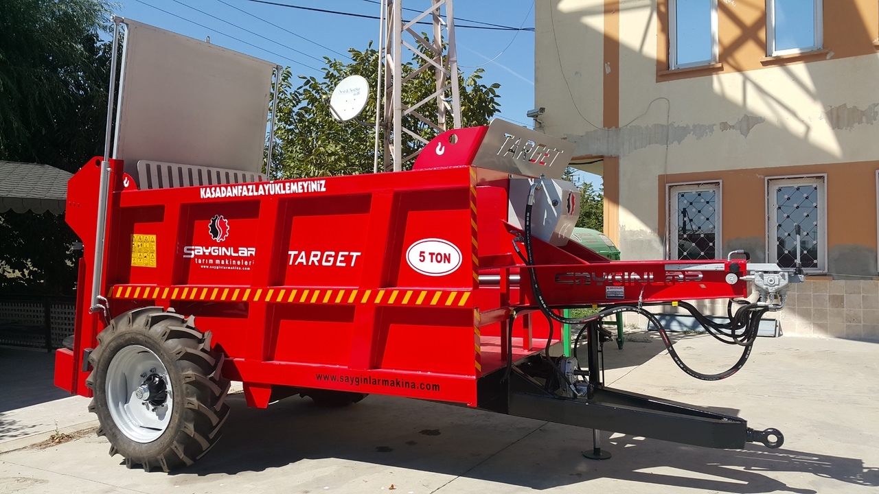 TARGET 5 TON HYDRAULIC PUSH MANURE SPREADER - Manure spreader: picture 1 TARGET 5 TON HYDRAULIC PUSH MANURE SPREADER - Manure spreader: picture 1