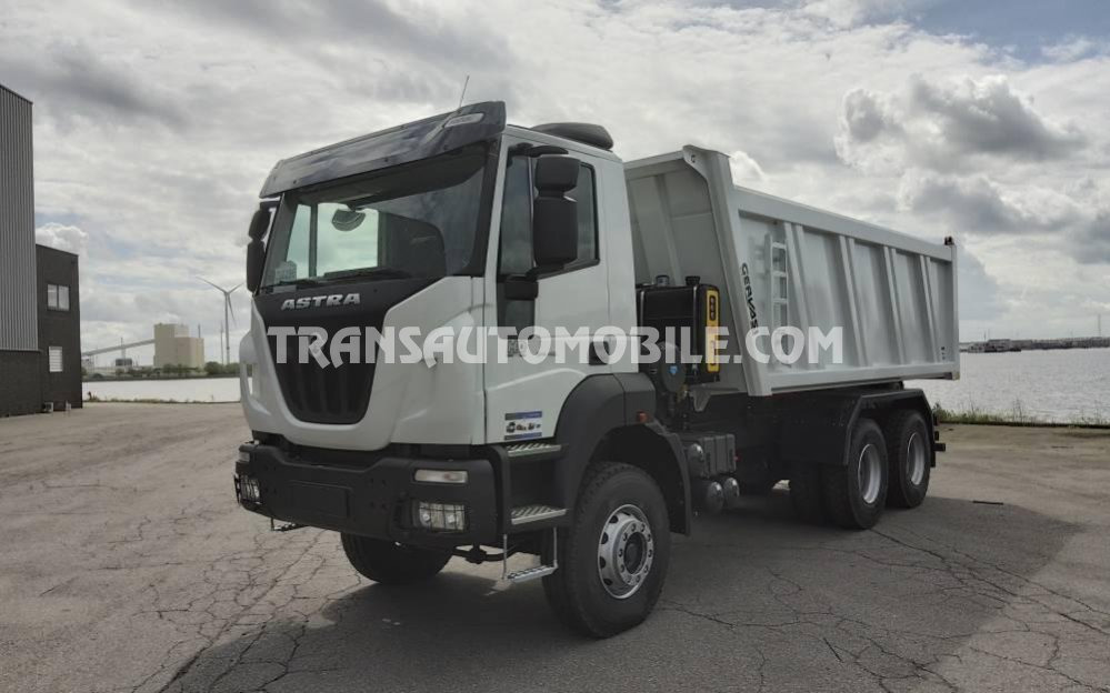 New Tipper Iveco Astra HD9 64.42 12.9L TURBO DIESEL black engine hood 4100 mm WB heavy duty chassis cab 6x4 Benne/Tipper 20m³ - EXPORT OUT EU: picture 9