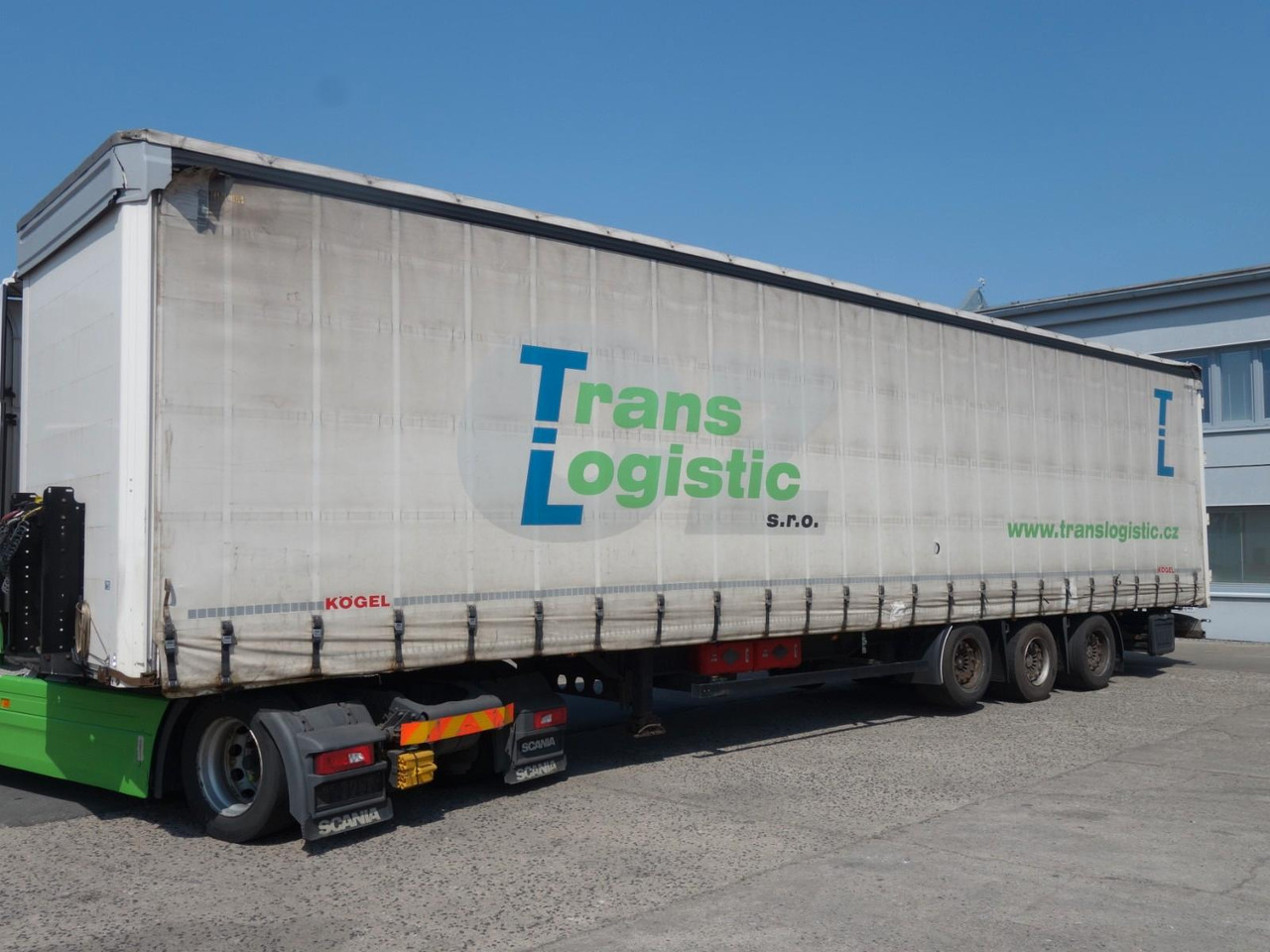 Kögel SN24 MEGA, Liftachse, SAF Achsen - Curtainsider semi-trailer: picture 2 Kögel SN24 MEGA, Liftachse, SAF Achsen - Curtainsider semi-trailer: picture 2