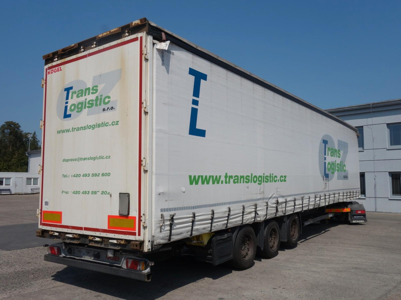 Kögel SN24 MEGA, Liftachse, SAF Achsen - Curtainsider semi-trailer: picture 5 Kögel SN24 MEGA, Liftachse, SAF Achsen - Curtainsider semi-trailer: picture 5