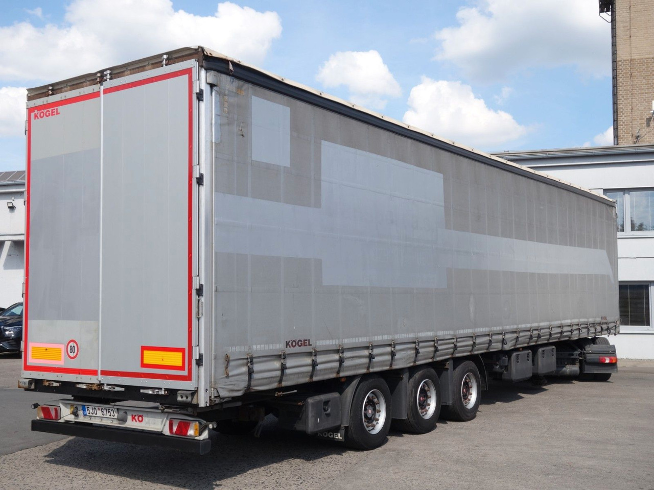 Kögel SN24 MEGA, Liftachse, SAF Achsen - Curtainsider semi-trailer: picture 1 Kögel SN24 MEGA, Liftachse, SAF Achsen - Curtainsider semi-trailer: picture 1