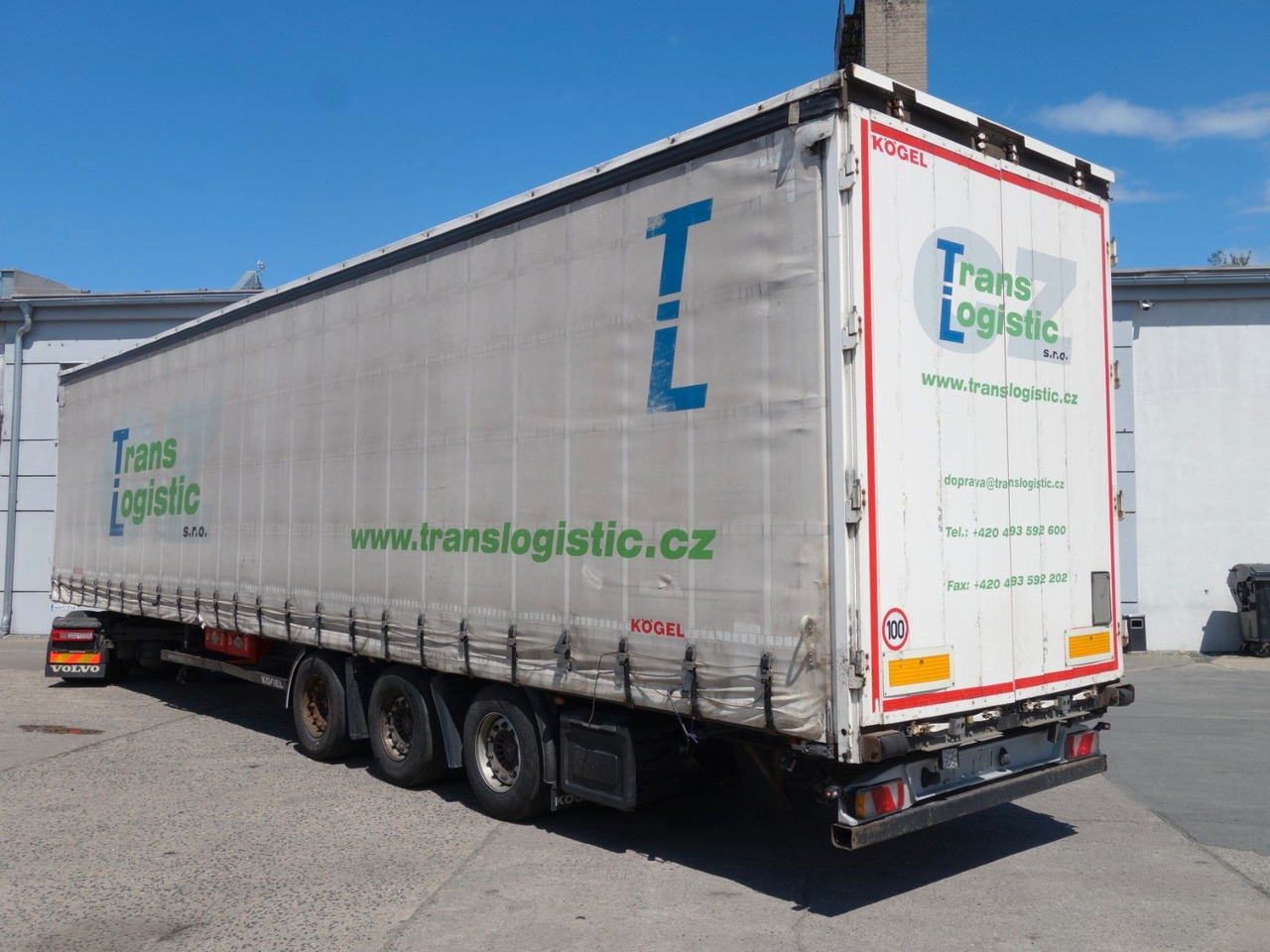 Kögel SN24 MEGA, Liftachse, SAF Achsen, XL Code - Curtainsider semi-trailer: picture 4 Kögel SN24 MEGA, Liftachse, SAF Achsen, XL Code - Curtainsider semi-trailer: picture 4