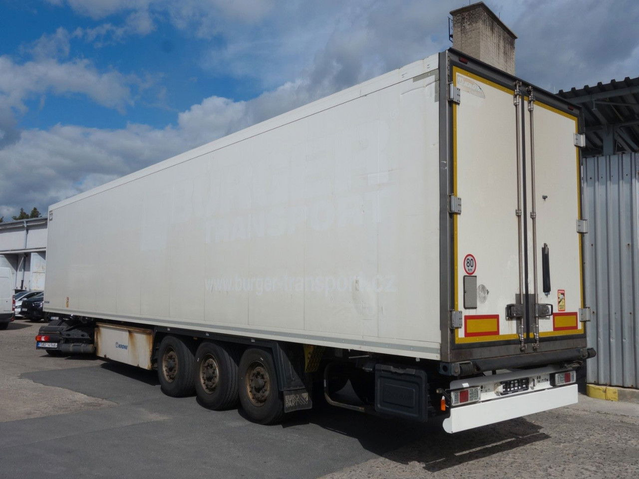 Krone SD, Carrier Vector 1350 SD, Carrier Vector 1350 - Refrigerator semi-trailer: picture 5 Krone SD, Carrier Vector 1350 SD, Carrier Vector 1350 - Refrigerator semi-trailer: picture 5