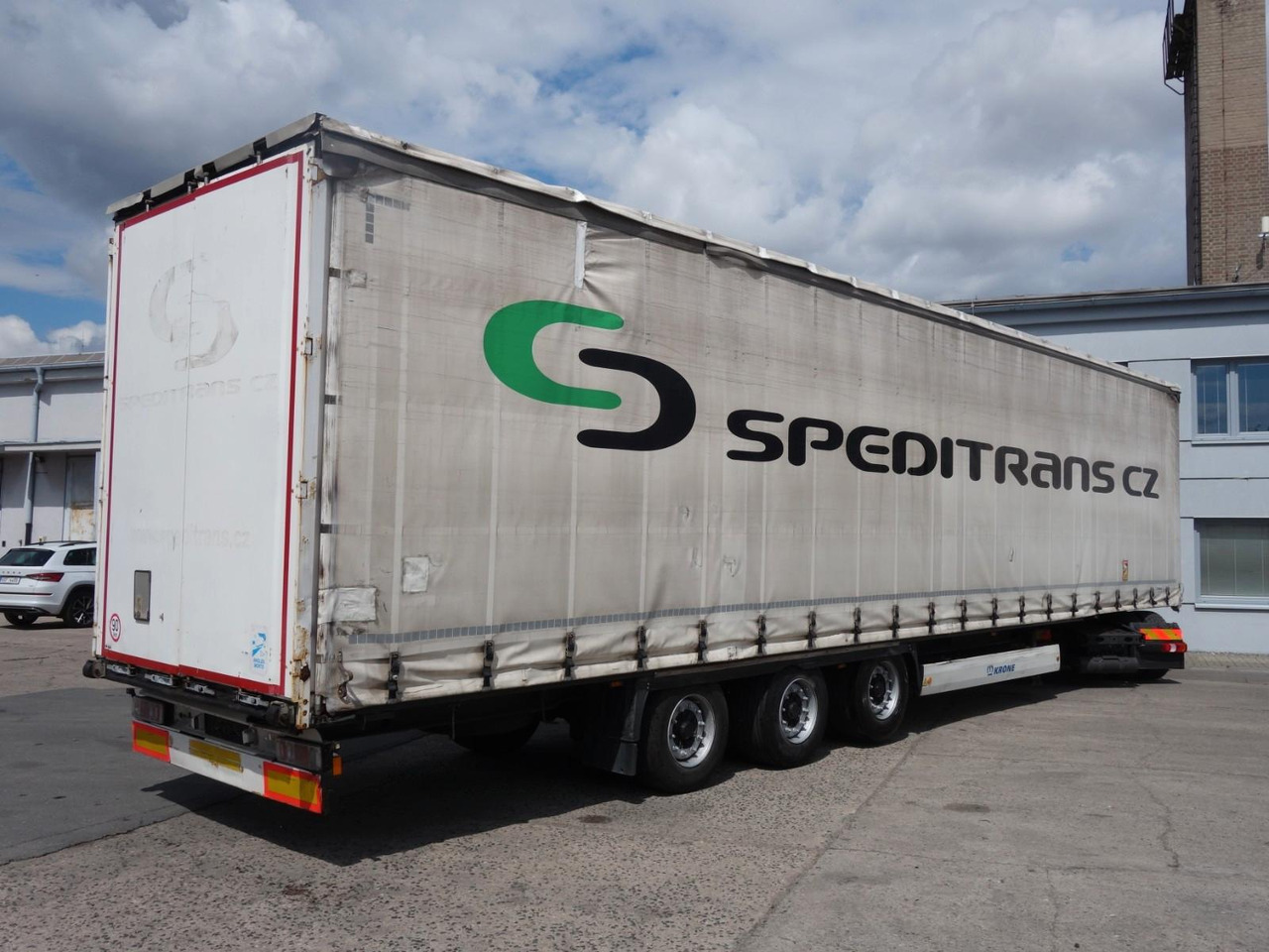 Krone SD MEGA, Liftachse, XL - Curtainsider semi-trailer: picture 4 Krone SD MEGA, Liftachse, XL - Curtainsider semi-trailer: picture 4