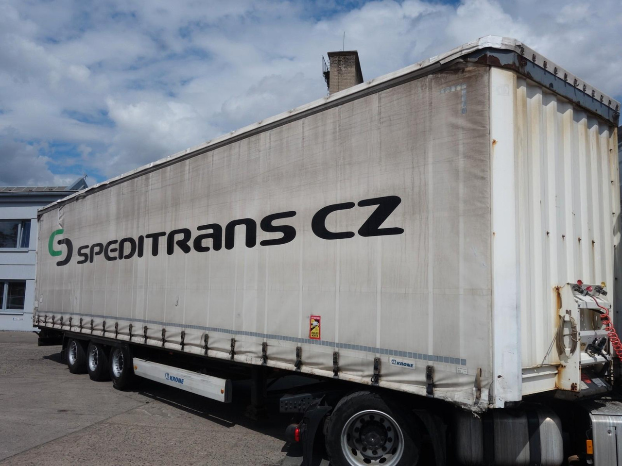 Krone SD MEGA, Liftachse, XL - Curtainsider semi-trailer: picture 2 Krone SD MEGA, Liftachse, XL - Curtainsider semi-trailer: picture 2