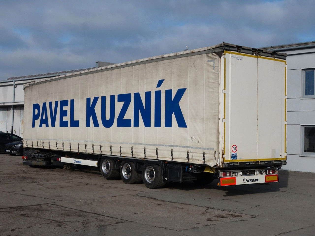 Krone SD Mega, Liftachse - Curtainsider semi-trailer: picture 4 Krone SD Mega, Liftachse - Curtainsider semi-trailer: picture 4