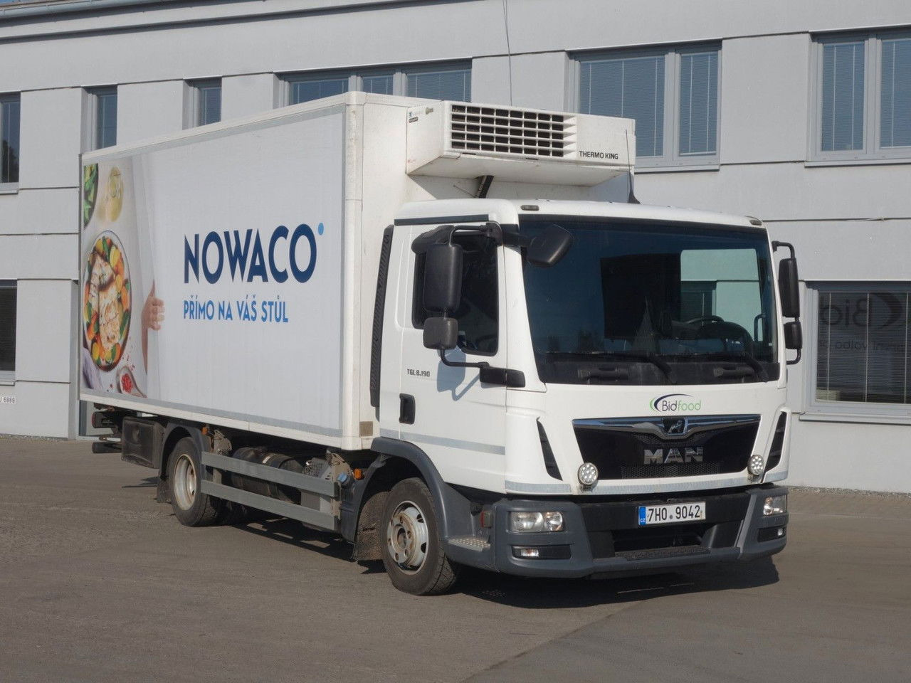 MAN TGL 8.190 mit Thermo King. 2 Temperaturen - Refrigerator truck: picture 2 MAN TGL 8.190 mit Thermo King. 2 Temperaturen - Refrigerator truck: picture 2