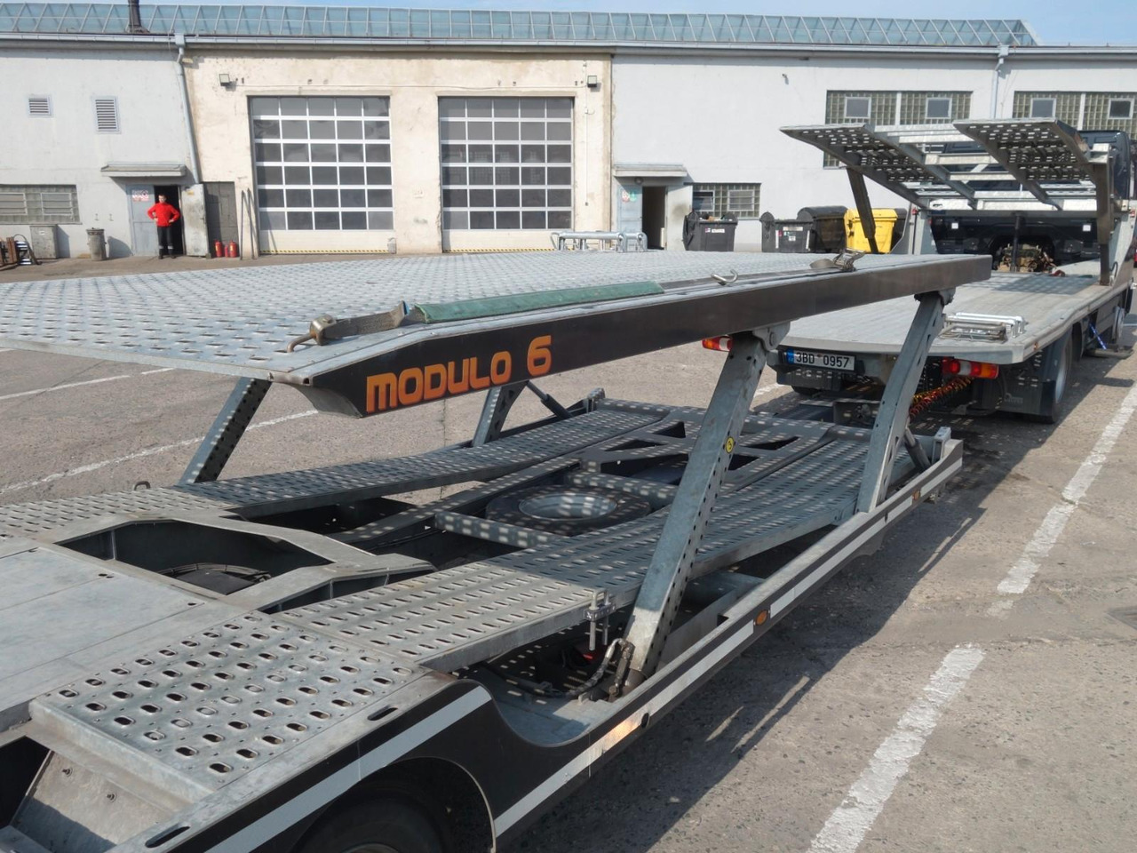 Mercedes-Benz Atego 1530 mit Anhänger für 7 PKW - Autotransporter truck: picture 5 Mercedes-Benz Atego 1530 mit Anhänger für 7 PKW - Autotransporter truck: picture 5