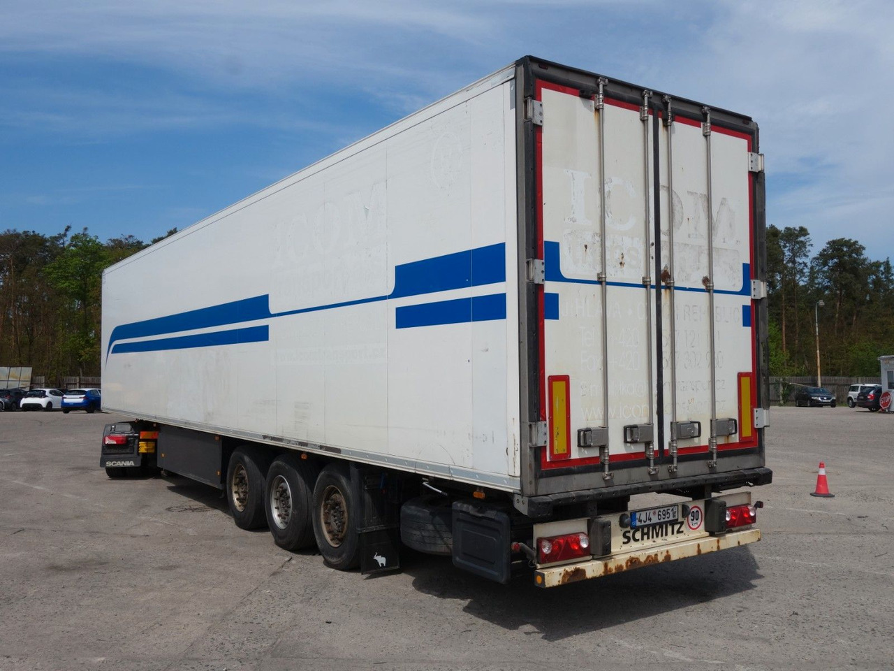 Schmitz Cargobull SKO 24/L mir Carrier 1300, 2 Kammern - Refrigerator semi-trailer: picture 5 Schmitz Cargobull SKO 24/L mir Carrier 1300, 2 Kammern - Refrigerator semi-trailer: picture 5