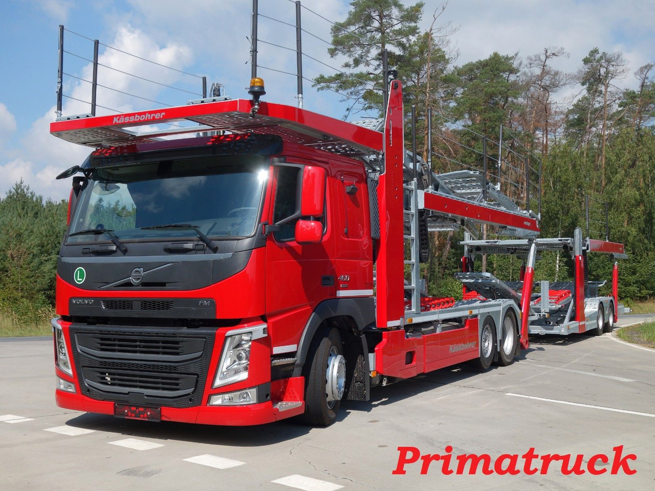 Volvo FM 460 6x2 Kassbohre Metago Pro / Intago tt, VDI - Autotransporter truck: picture 1 Volvo FM 460 6x2 Kassbohre Metago Pro / Intago tt, VDI - Autotransporter truck: picture 1