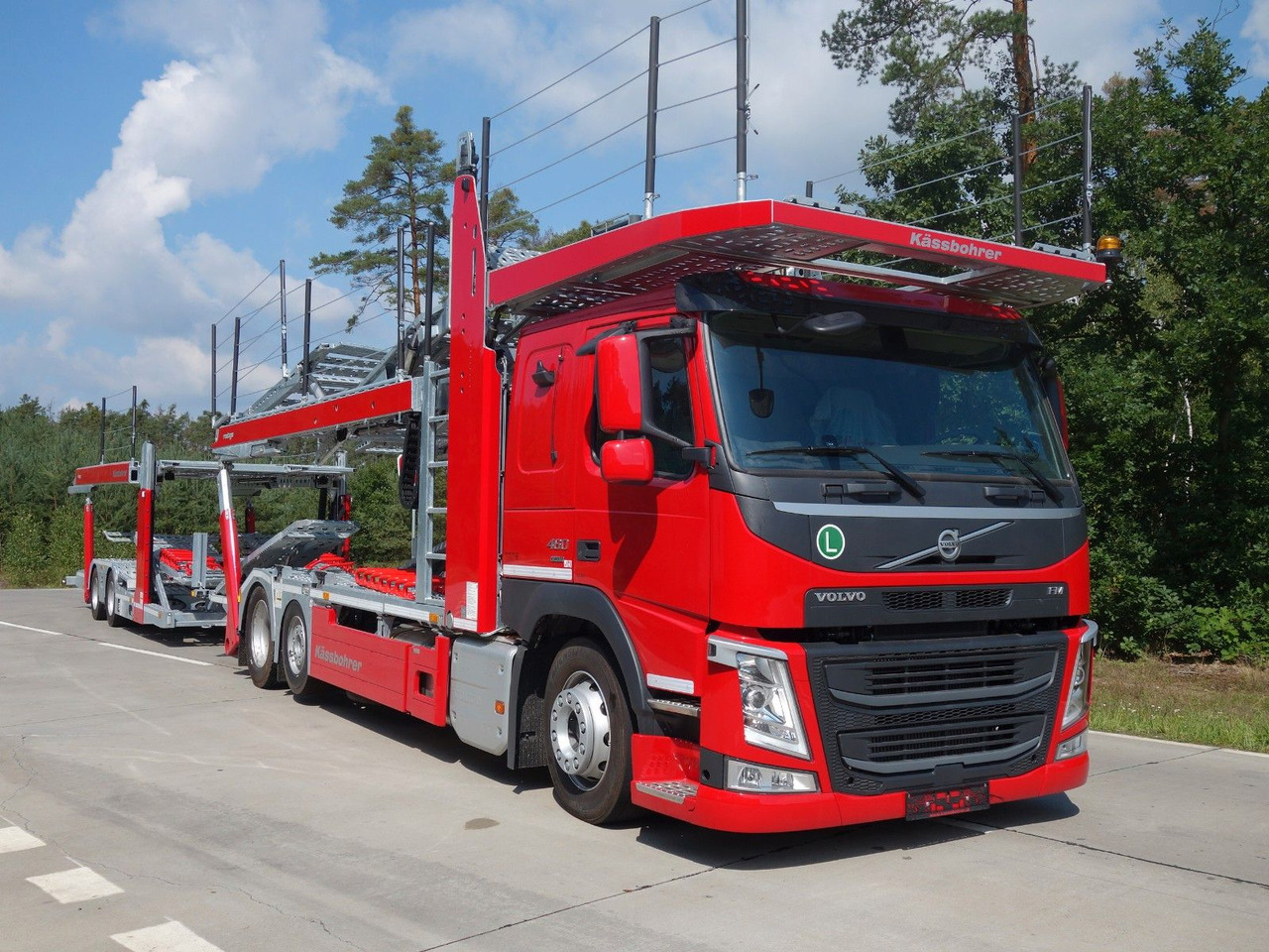 Volvo FM 460 6x2 Kassbohre Metago Pro / Intago tt, VDI - Autotransporter truck: picture 2 Volvo FM 460 6x2 Kassbohre Metago Pro / Intago tt, VDI - Autotransporter truck: picture 2