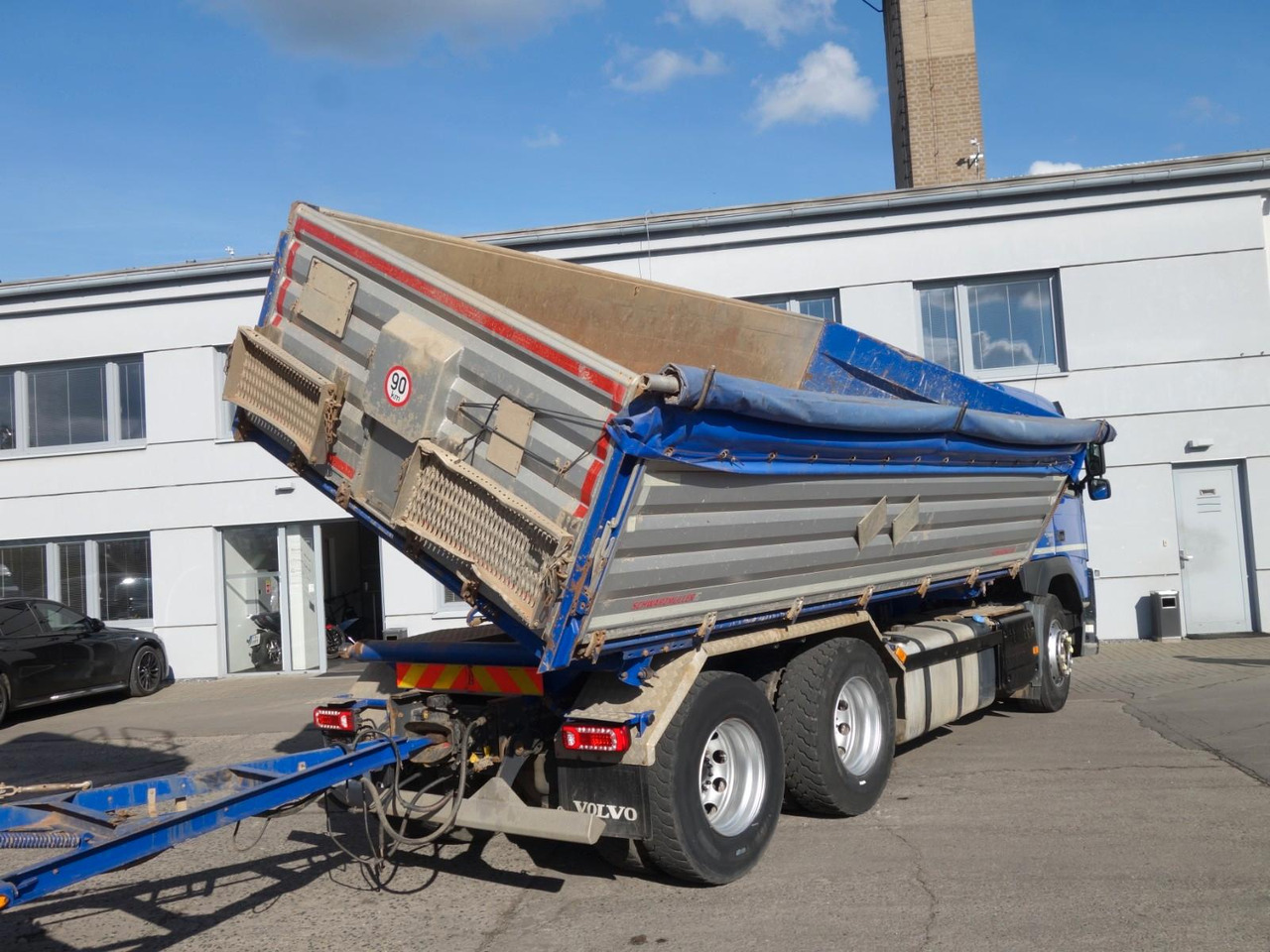 Tipper Volvo FM 500 6x4, Dreiseitenkipper SchwarzmÃ¼ller: picture 29