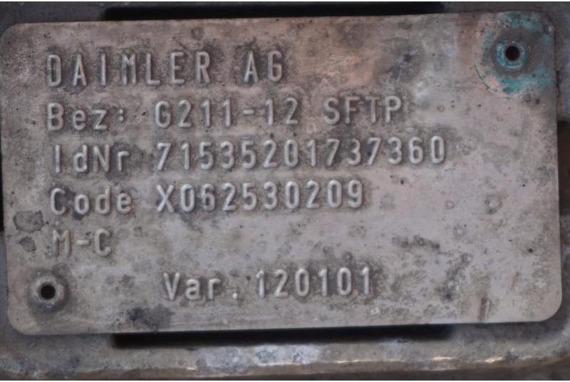 Mercedes-Benz G211-12KL MP4 OM470 - Gearbox for Truck: picture 5 Mercedes-Benz G211-12KL MP4 OM470 - Gearbox for Truck: picture 5