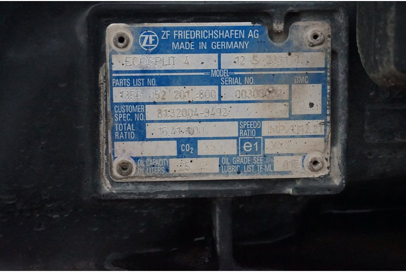 ZF 16S2331TD+IT3 81.32004-6425 - Gearbox for Truck: picture 5 ZF 16S2331TD+IT3 81.32004-6425 - Gearbox for Truck: picture 5