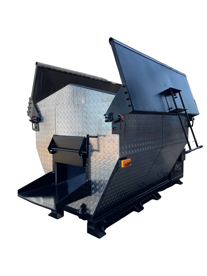TICAB Asphalt Hot Box from the Manufacturer for 2,8 t, termiskais bunkurs asfaltam HB-2 - Asphalt machine: picture 1 TICAB Asphalt Hot Box from the Manufacturer for 2,8 t, termiskais bunkurs asfaltam HB-2 - Asphalt machine: picture 1