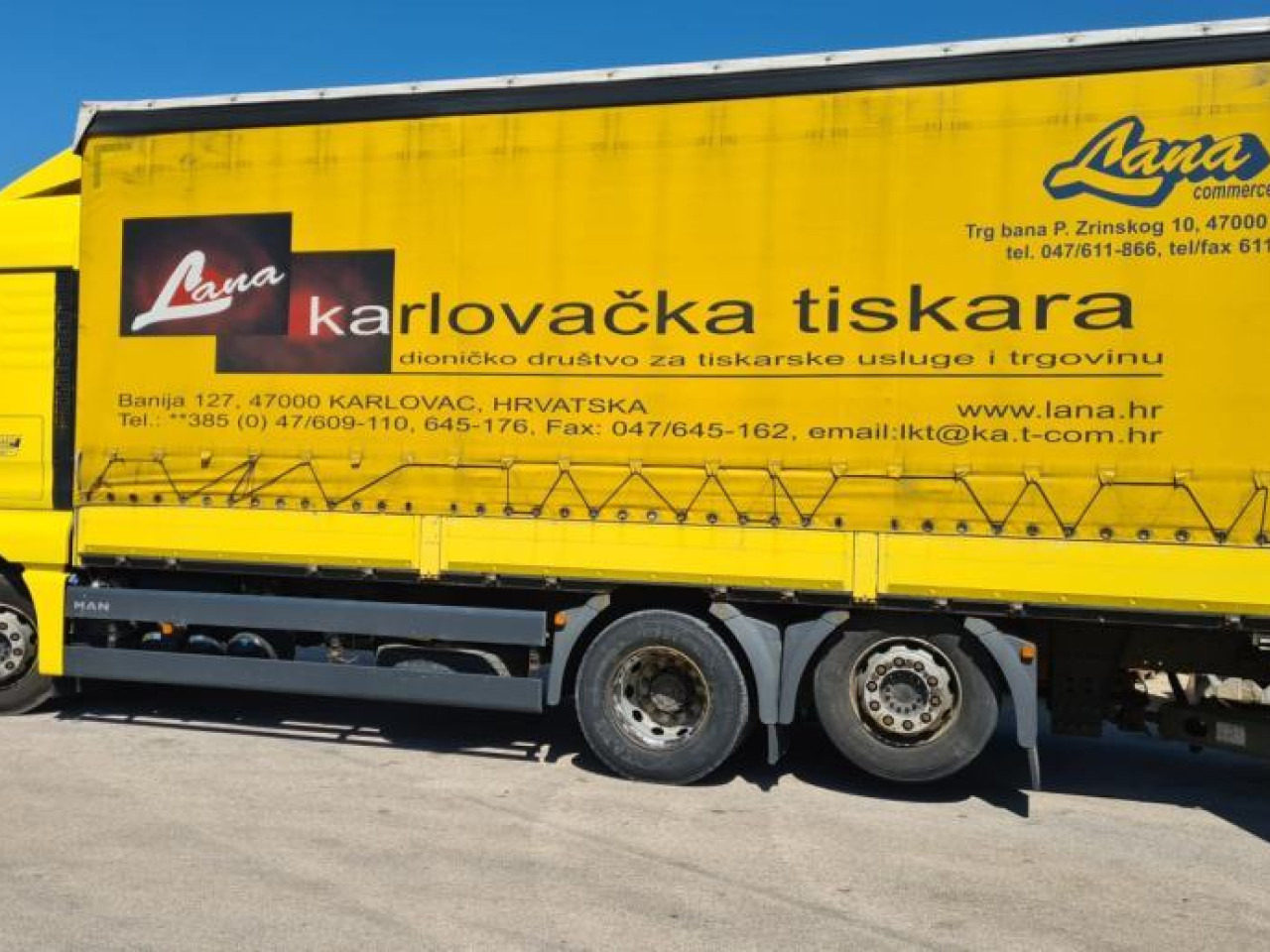 MAN TGX 26.440 - Curtain side truck: picture 3 MAN TGX 26.440 - Curtain side truck: picture 3