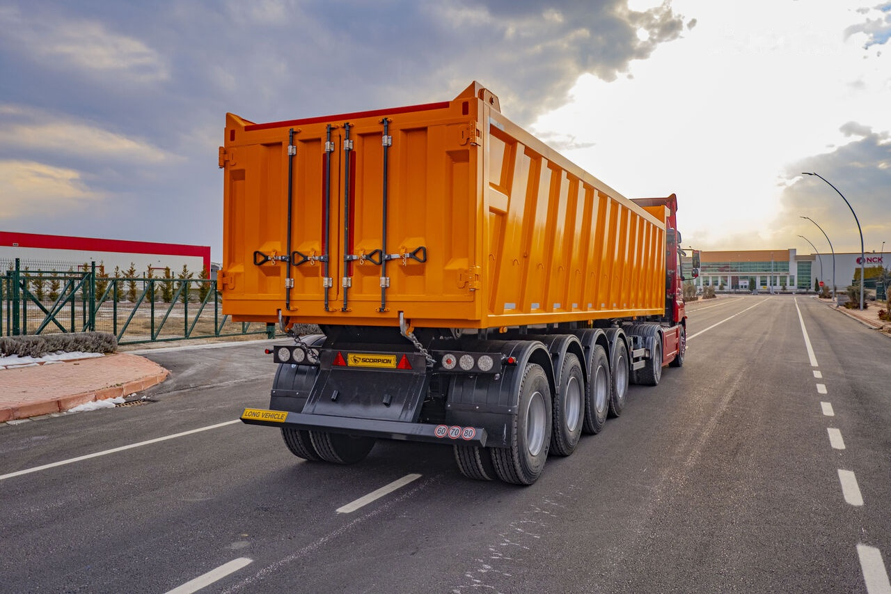 Scorpion Trailer BULK TIPPER (MANUFACTURER COMPANY) - Tipper semi-trailer: picture 1 Scorpion Trailer BULK TIPPER (MANUFACTURER COMPANY) - Tipper semi-trailer: picture 1