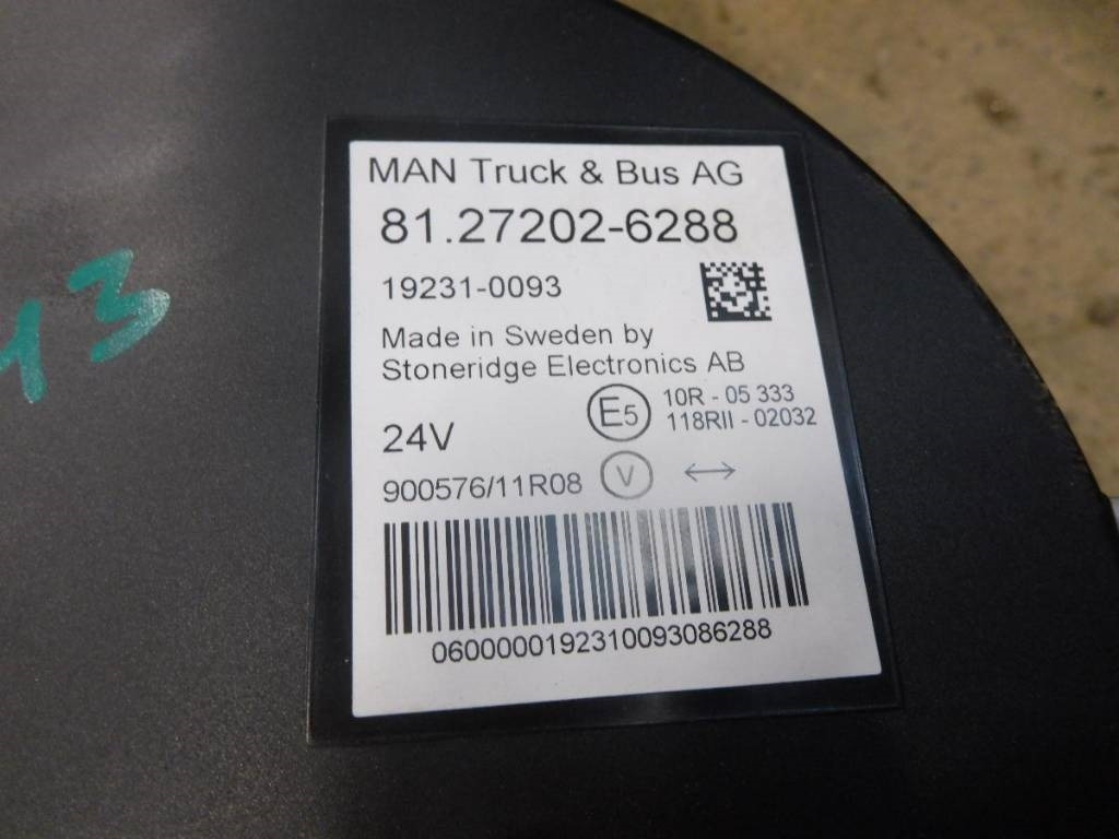 MAN TGS mätarhus, 81272026288 - Electrical system for Truck: picture 3 MAN TGS mätarhus, 81272026288 - Electrical system for Truck: picture 3