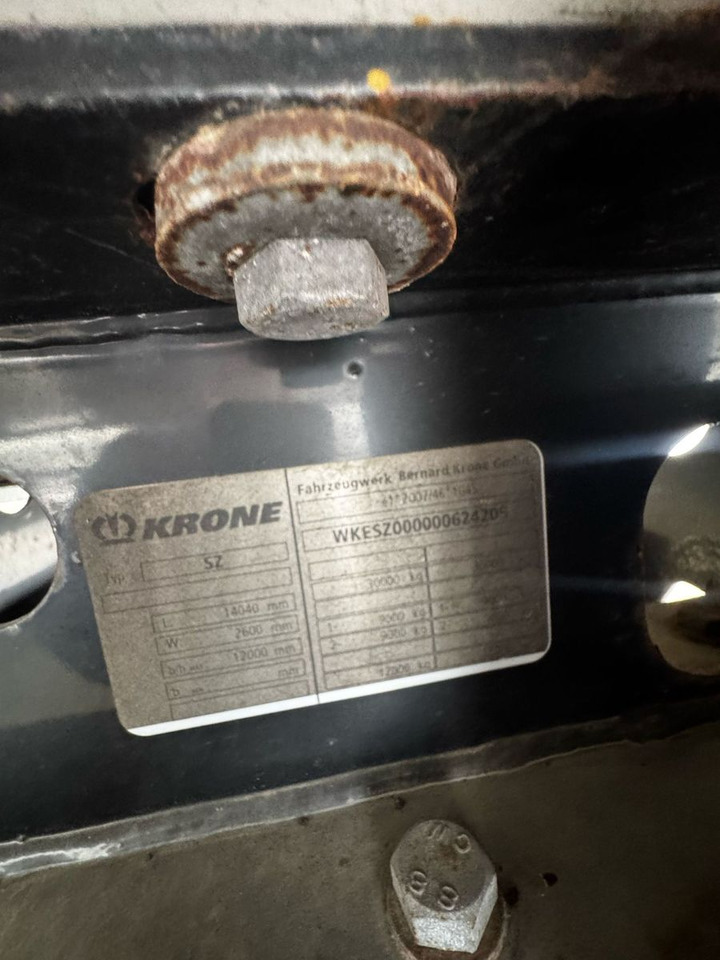 Closed box semi-trailer Krone SZ, Doppelstock, isoliert, Duoplex steel: picture 10