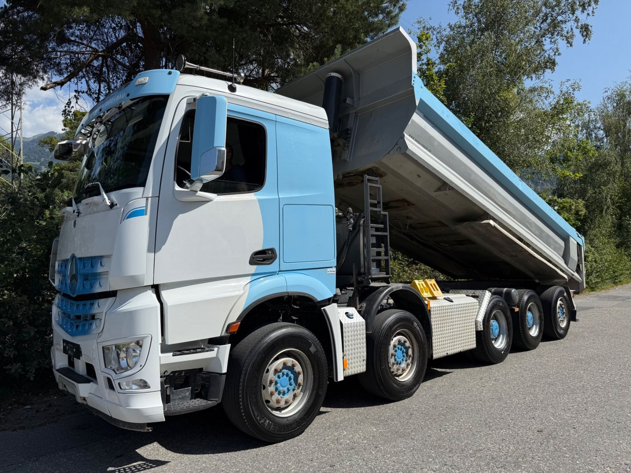 Mercedes-Benz Arocs 4451 10x4, E6, Swiss Kipper, Dumper - Tipper: picture 1 Mercedes-Benz Arocs 4451 10x4, E6, Swiss Kipper, Dumper - Tipper: picture 1