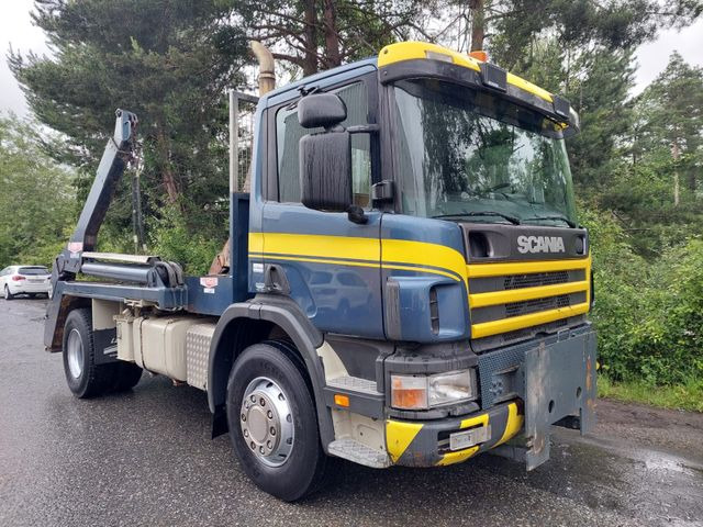 Scania P114 340 GB 4x2, E2, Welaki Gergen, Retarder - Skip loader truck: picture 3 Scania P114 340 GB 4x2, E2, Welaki Gergen, Retarder - Skip loader truck: picture 3