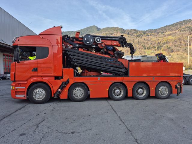 Scania R500 V8 LB10x4, E5, Effer 1750 8S, FLYJIB, 44m - Crane truck: picture 2 Scania R500 V8 LB10x4, E5, Effer 1750 8S, FLYJIB, 44m - Crane truck: picture 2