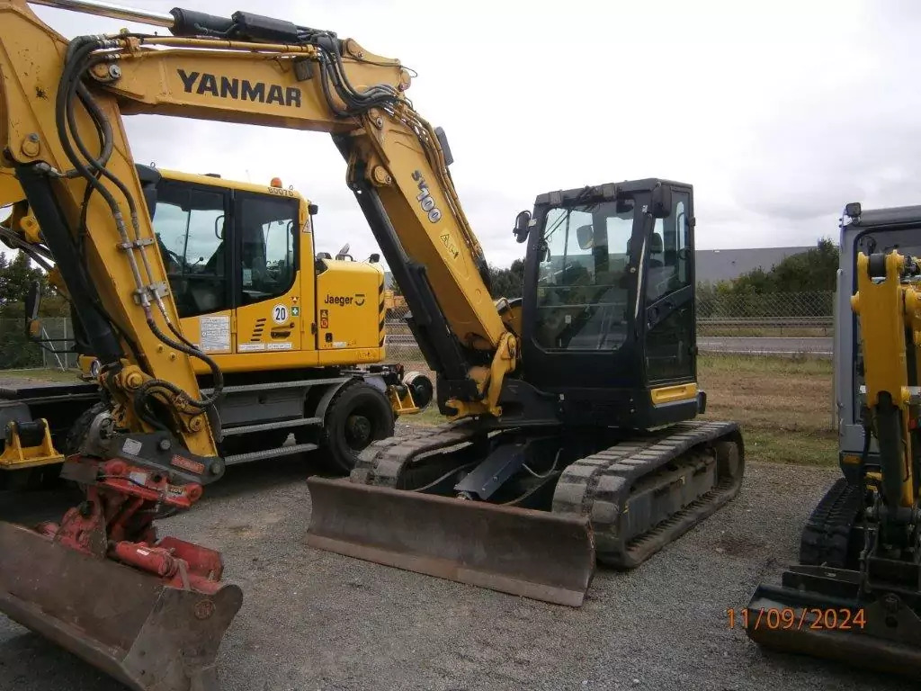 2017 Yanmar SV 100-2PB - Mini excavator: picture 2 2017 Yanmar SV 100-2PB - Mini excavator: picture 2