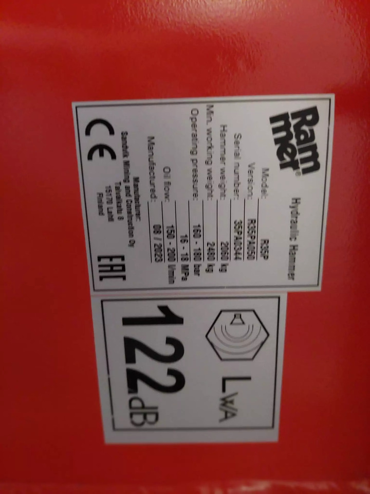 2023 Rammer R35P - Hydraulic hammer: picture 3 2023 Rammer R35P - Hydraulic hammer: picture 3
