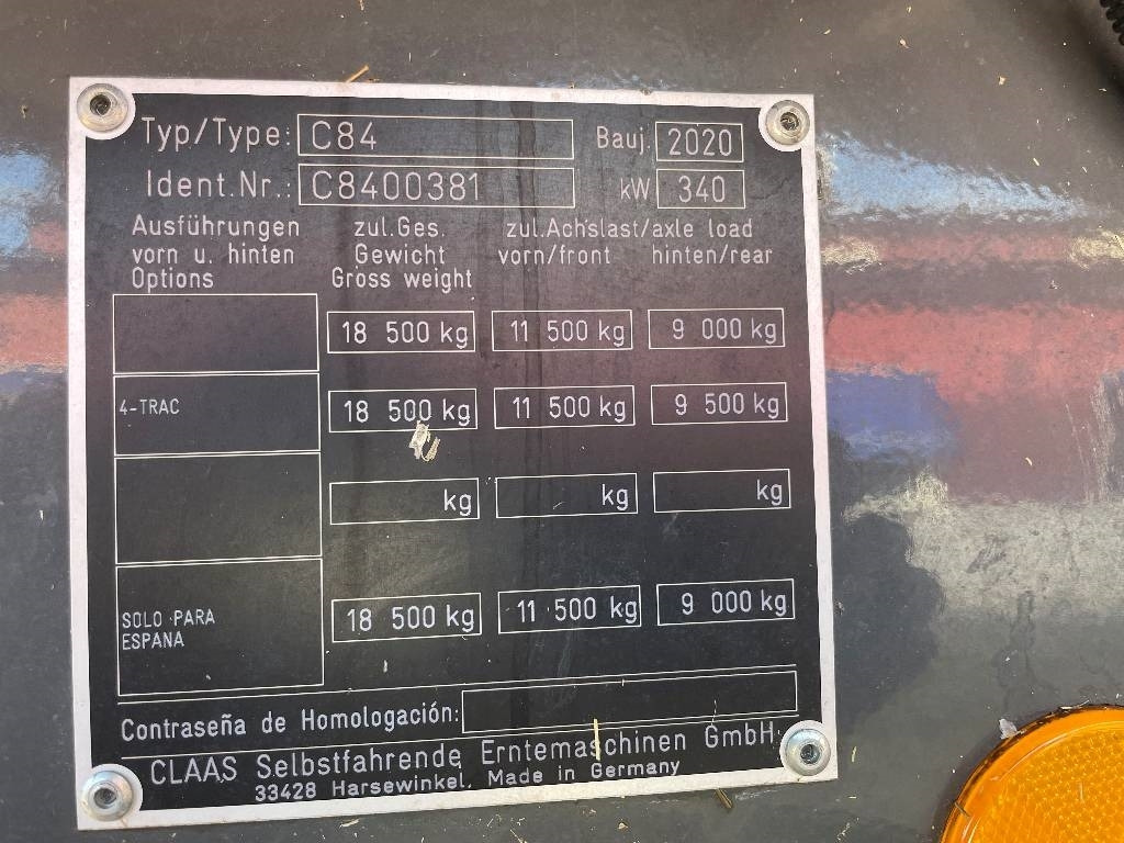 Claas Lexion 6800 Dismantled: only spare parts - Combine harvester: picture 5 Claas Lexion 6800 Dismantled: only spare parts - Combine harvester: picture 5