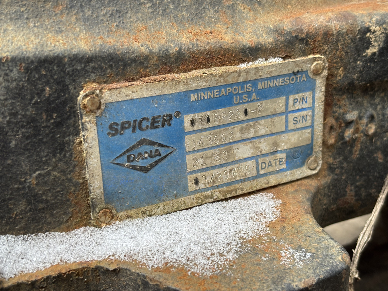 CASE MX180 MX200 MX220 MX240 Obudowa Pochwa Przedniej Osi CZĘŚCI 191813A5 - Axle and parts for Agricultural machinery: picture 1 CASE MX180 MX200 MX220 MX240 Obudowa Pochwa Przedniej Osi CZĘŚCI 191813A5 - Axle and parts for Agricultural machinery: picture 1