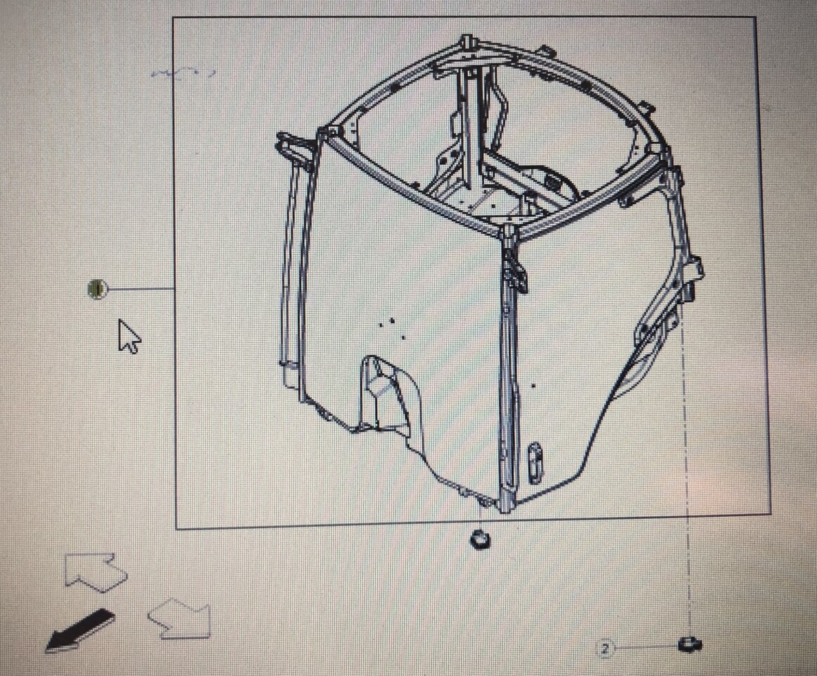 CLAAS 00 1159 476 0/Claas rama kabiny/Claas Arion 640 600 500 - Cab for Agricultural machinery: picture 1 CLAAS 00 1159 476 0/Claas rama kabiny/Claas Arion 640 600 500 - Cab for Agricultural machinery: picture 1