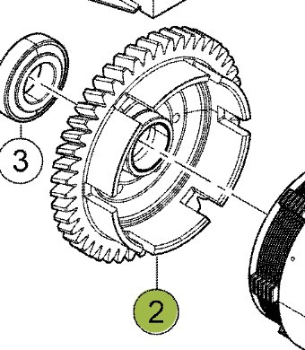 CLAAS Arion 610 660 Koło Zębate Napędu Przedniej Osi 0011477090 00 1147 709 0 - Axle and parts for Agricultural machinery: picture 1 CLAAS Arion 610 660 Koło Zębate Napędu Przedniej Osi 0011477090 00 1147 709 0 - Axle and parts for Agricultural machinery: picture 1