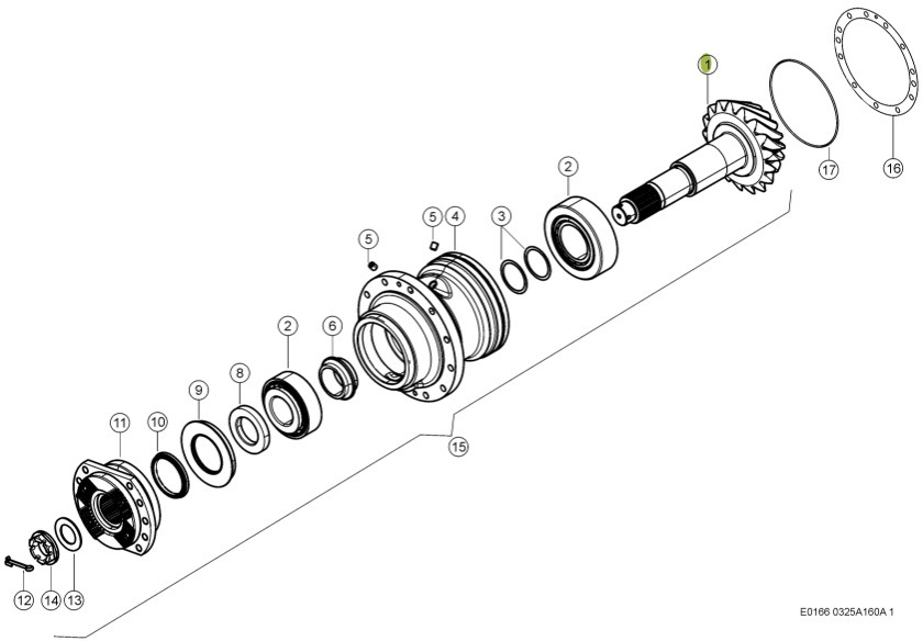 Claas Xerion 4000 - zwrotnica - obudowa łoźyska 0006278450 - Steering knuckle for Agricultural machinery: picture 1 Claas Xerion 4000 - zwrotnica - obudowa łoźyska 0006278450 - Steering knuckle for Agricultural machinery: picture 1