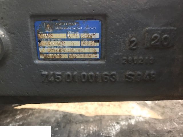 Fendt 700 - Zwolnica - Final drive for Agricultural machinery: picture 2 Fendt 700 - Zwolnica - Final drive for Agricultural machinery: picture 2