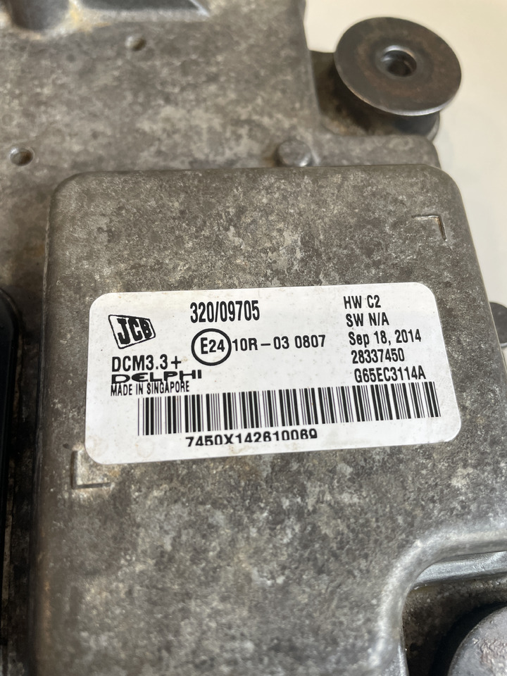 JCB DCM3.3+ Delphi - sterownik moduł 320/09705 - Electrical system for Construction machinery: picture 3 JCB DCM3.3+ Delphi - sterownik moduł 320/09705 - Electrical system for Construction machinery: picture 3