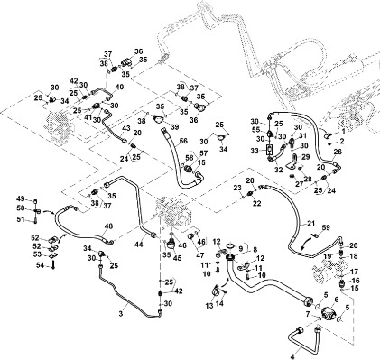 John Deere 9470RX - Przewód olejowy RE568376 (Kierowanie) - Steering hose for Farm tractor: picture 1 John Deere 9470RX - Przewód olejowy RE568376 (Kierowanie) - Steering hose for Farm tractor: picture 1