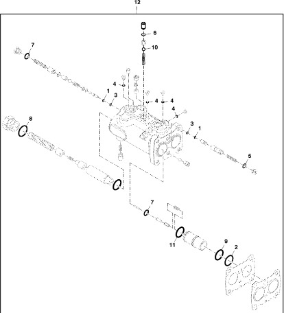 John Deere 9470RX - Zestaw uszczelnienia RE344610 (Hamulec) - Brake accessory for Farm tractor: picture 1 John Deere 9470RX - Zestaw uszczelnienia RE344610 (Hamulec) - Brake accessory for Farm tractor: picture 1