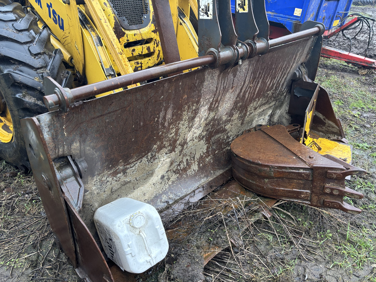 Komatsu WB93 WB97 WB 93 97 Łyżka Skarpowa Łyżka Przednia Widły CZĘŚCI - Backhoe loader: picture 2 Komatsu WB93 WB97 WB 93 97 Łyżka Skarpowa Łyżka Przednia Widły CZĘŚCI - Backhoe loader: picture 2