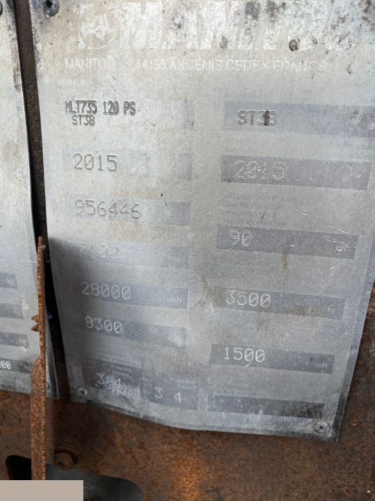 Manitou MLT 735 - Most Tylny - Rear axle for Construction machinery: picture 1 Manitou MLT 735 - Most Tylny - Rear axle for Construction machinery: picture 1