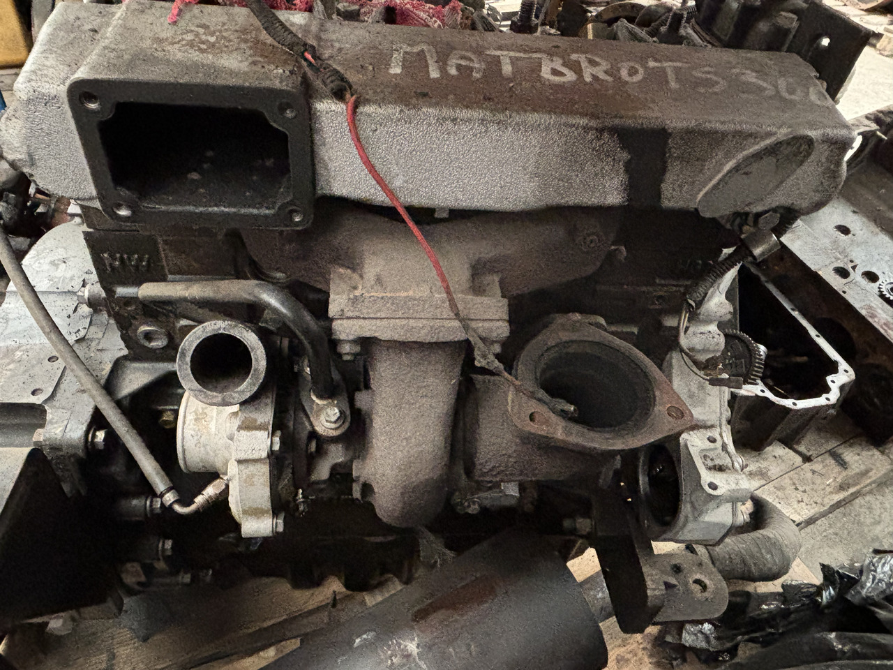 Matbro TS 300 Silnik Blok Kolektor Klawiatura Miska Olejowa Koło Pasowe CZĘŚCI - Engine and parts for Agricultural machinery: picture 3 Matbro TS 300 Silnik Blok Kolektor Klawiatura Miska Olejowa Koło Pasowe CZĘŚCI - Engine and parts for Agricultural machinery: picture 3