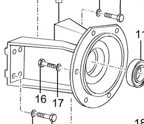 New Holland TX66 TX67 TX68 Oprawa Łożyska CZĘŚCI 9514942 - Hub for Agricultural machinery: picture 1 New Holland TX66 TX67 TX68 Oprawa Łożyska CZĘŚCI 9514942 - Hub for Agricultural machinery: picture 1