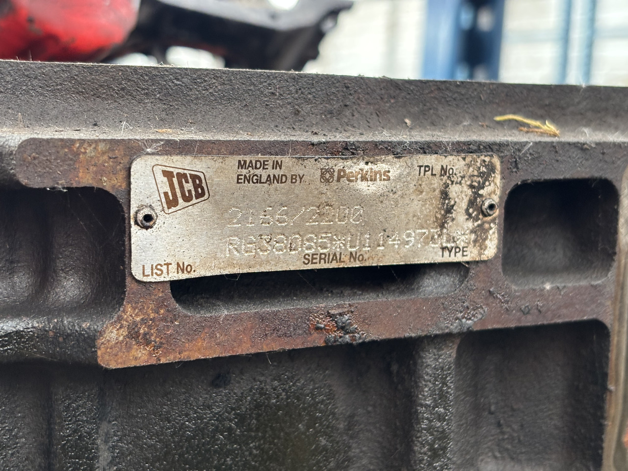 Perkins JCB 2166/2200 1104C 1104C-44T Silnik Blok Miska Olejowa Pokrywa Rozrządu Tłok CZĘŚCI - Engine and parts for Construction machinery: picture 5 Perkins JCB 2166/2200 1104C 1104C-44T Silnik Blok Miska Olejowa Pokrywa Rozrządu Tłok CZĘŚCI - Engine and parts for Construction machinery: picture 5