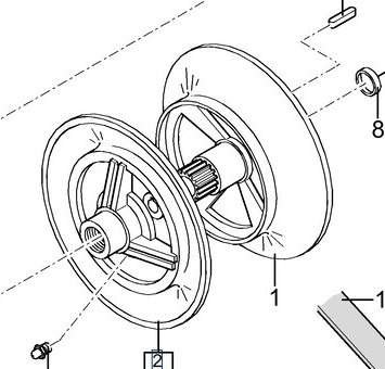 New Holland TX66 TX67 TX68 Kołnierz 9502482 - Spare parts for Agricultural machinery: picture 1 New Holland TX66 TX67 TX68 Kołnierz 9502482 - Spare parts for Agricultural machinery: picture 1