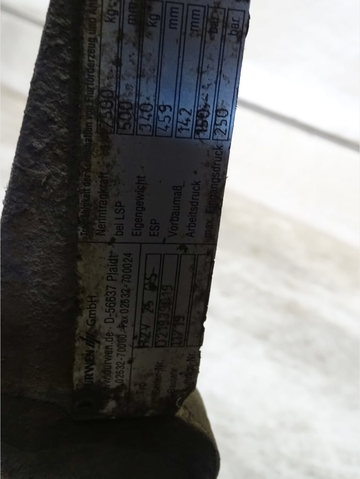 Attachment package 2 pieces - Attachment for Material handling equipment: picture 4 Attachment package 2 pieces - Attachment for Material handling equipment: picture 4