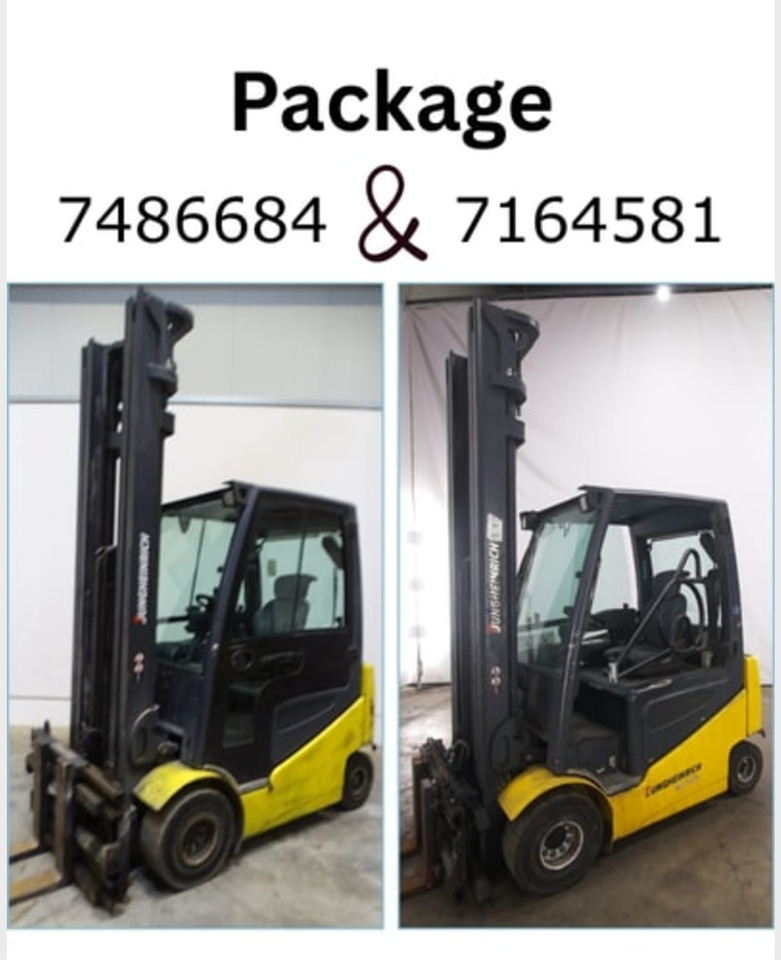 Package 3: JUNGHEINRICH EFG425K700DZ & EFG425 - Electric forklift: picture 1 Package 3: JUNGHEINRICH EFG425K700DZ & EFG425 - Electric forklift: picture 1