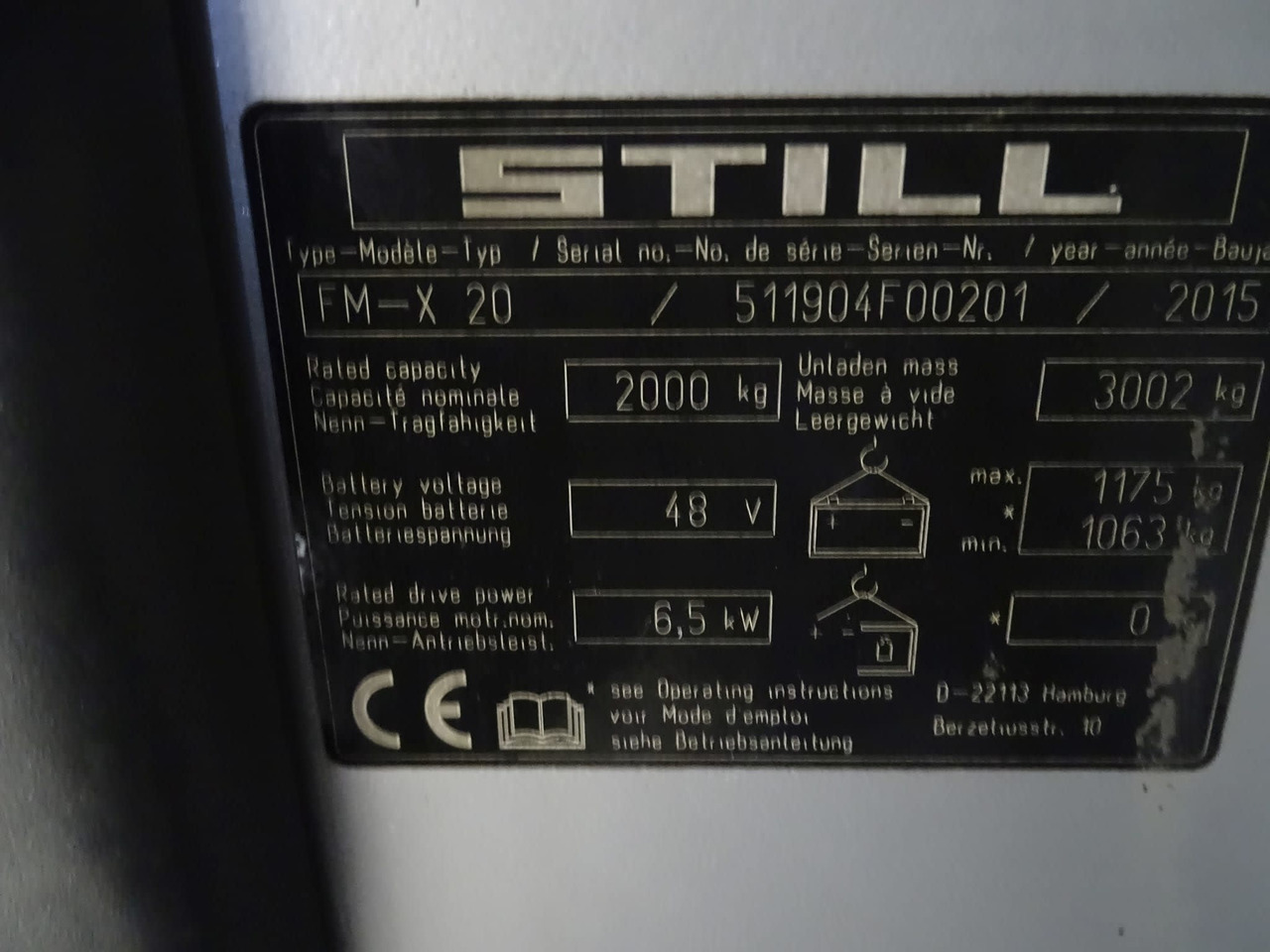 STILL FM-X20 - Reach truck: picture 5 STILL FM-X20 - Reach truck: picture 5