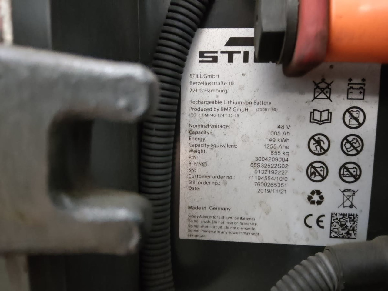 STILL RX20-16/LiIon - Electric forklift: picture 5 STILL RX20-16/LiIon - Electric forklift: picture 5