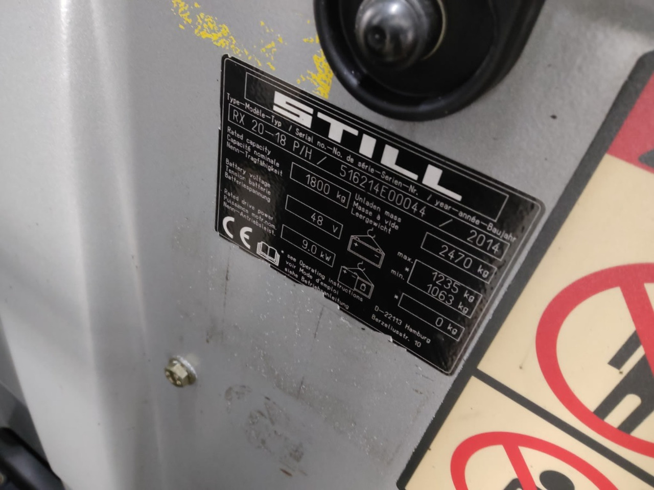 STILL RX20-18P/H - Electric forklift: picture 2 STILL RX20-18P/H - Electric forklift: picture 2