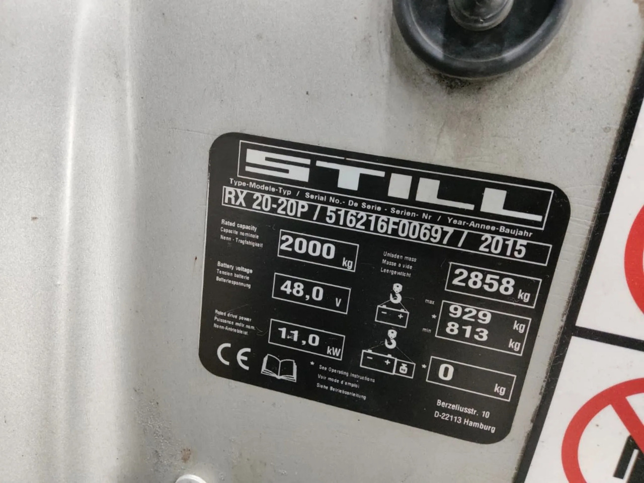 STILL RX20-20P - Electric forklift: picture 5 STILL RX20-20P - Electric forklift: picture 5